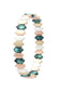 Pointed Oval Stretch Bracelet