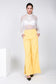 Side Slit Detail Wide Leg Pants