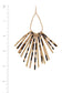 Animal Print Teardrop Shape Earring
