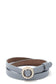 Rhinestone Buckle Pu Leather Belt