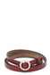 Rhinestone Buckle Pu Leather Belt
