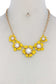 Floral Pearl Bead Necklace