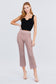 Flare Long Fishnet Sweater Pants