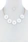 Fashion Cute Multi Tender Flower Necklace And Earring Set