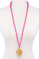 Designer Multi Bead Pendant Necklace