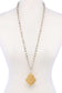 Designer Multi Bead Pendant Necklace