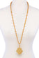 Designer Multi Bead Pendant Necklace