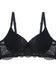 Push Up Velvet And Lace Bra