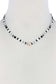 Hamsa Hand Charm Color Block Necklace