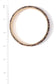 Animal Print Metal Bangle Bracelet