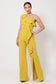 One Shoulder Ruffle Jumpsuit