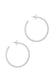 Trendy Fashion 2 Inch Open Hoop Earring