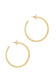 Trendy Fashion 2 Inch Open Hoop Earring