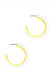 Chic Transparent Hoop Earring