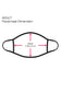 Graphic Printed Face Mask Unisex Adult