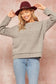 A Multicolor Knit Sweater
