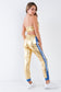 Metallic Gold Toxic Girl Strapless Track Set