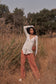 High Waisted Stretchy High Quality Casual Pant Relaxed Fit Camel Pant