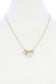 Dainty Star Lighting Bolt Charm Metal Necklace