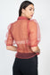 Contrast Dot Print Top