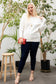 Round Neck Long Sleeve Solid Sweater