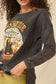 A Mineral Washed French Terry Graphic Sweatshirt