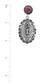 Western Concho Earring