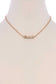 Metal Love Mama Block Letter Necklace