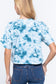 Tie-dye Cotton Jersey Crop Top