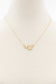 Double Butterfly Necklace
