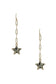 Chain Link Marble Star Earring