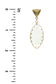 Triangle Resin Dangle Earring