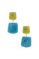 Acetate Resin Square Drop Earring