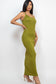 Racer Back Maxi Dress