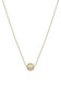 Metal Chain Pearl Pendant Necklace