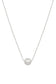 Metal Chain Pearl Pendant Necklace