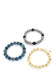 U Link Stone Beaded Bracelet Set.