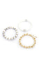 U Link Stone Beaded Bracelet Set.