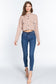 Long Slv Snap Button Crop Jacket