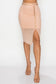 Studded Stone Cami Top & Slit Mini Skirts Set