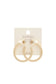 Sodajo Metal Open Hoop Earring