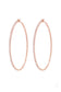 Classic Rhinestone Metal Hoop Earring