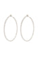 Classic Basic Rhinestone Hoop Earring
