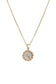 Crystal Clock Round Necklace