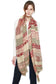 Aztec Pattern Bohemian Oblong Scarf