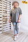 Mineral Washed Cotton Jersey Boxy Tunic