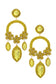 Marquise Flower Rhinestone Dangle Earring