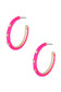 Color Metal Hoop Earring