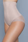 Nude High Waist Mesh Body Shaper With Waist Boning