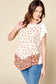 Ditsy Floral Border Printed Loose-fit Tee